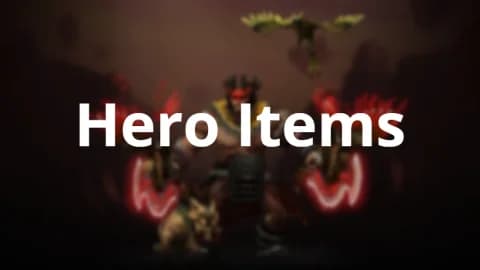 Hero Items & Weapon Pieces Preview